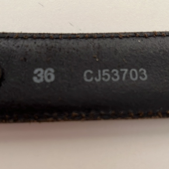 Cody James black leather belt - Picture 4 of 4